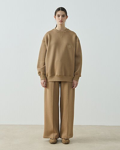 Şardonlu Üç İplik Must Have Sweat Camel - Aybikestil (1)