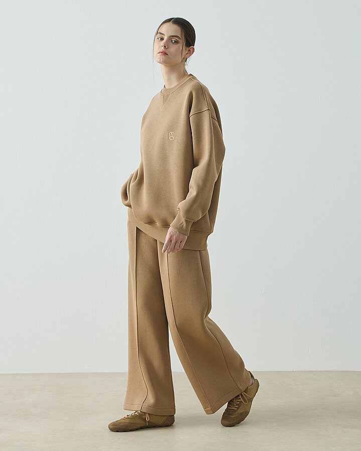 Şardonlu Üç İplik Must Have Sweat Camel - (1)