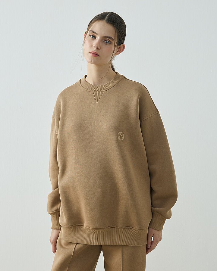 Şardonlu Üç İplik Must Have Sweat Camel - (1)