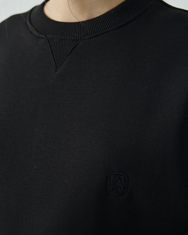 Şardonlu Üç İplik Must Have Sweat Siyah - (1)