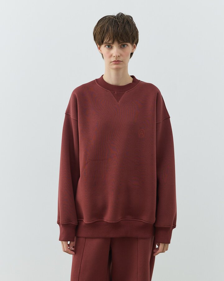 Şardonlu Üç İplik Must Have Sweat Terra Cotta - (1)