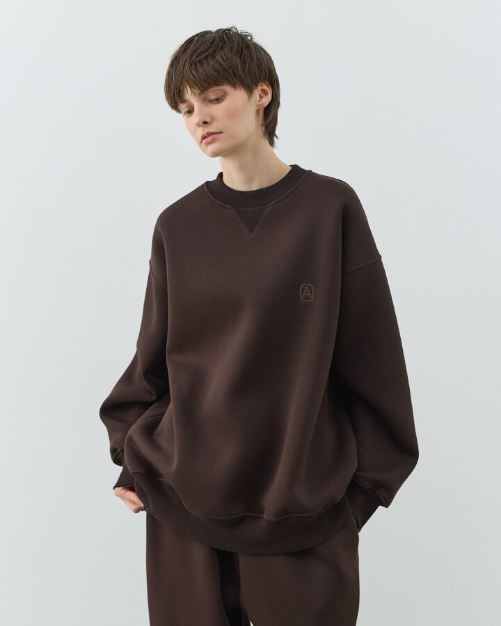 Şardonlu Üç İplik Must Have ve Straight Fit Takım Acı Kahve - Aybikestil (1)