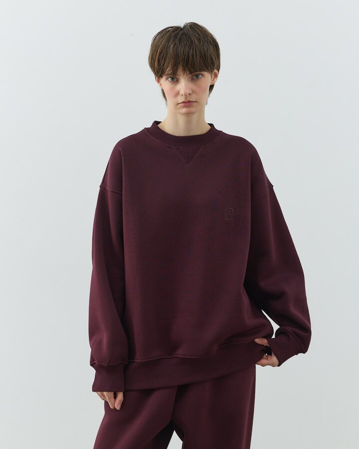 Şardonlu Üç İplik Must Have ve Straight Fit Takım Bordo - Aybikestil