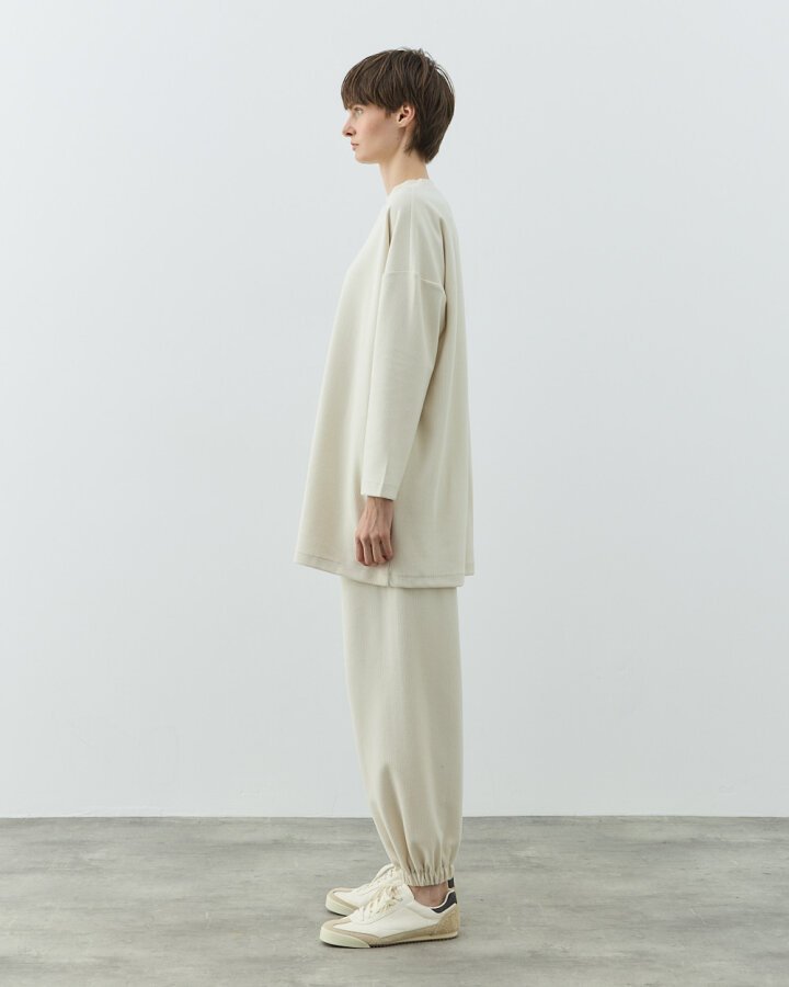 Selanik Fitilli Örme Jogger Takım Bej - Aybikestil (1)