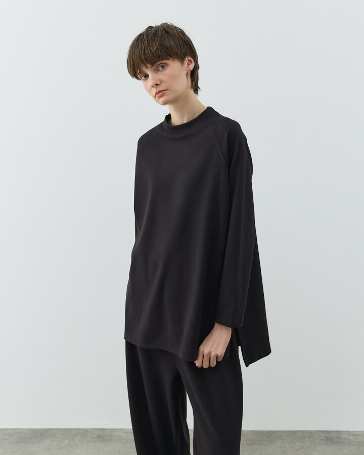 Selanik Fitilli Örme Relax Takım Siyah - Aybikestil (1)