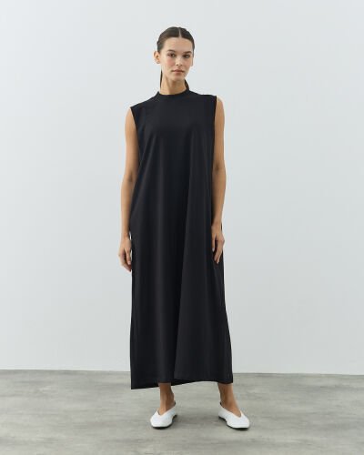 Kolsuz Elbise Astarı Siyah 