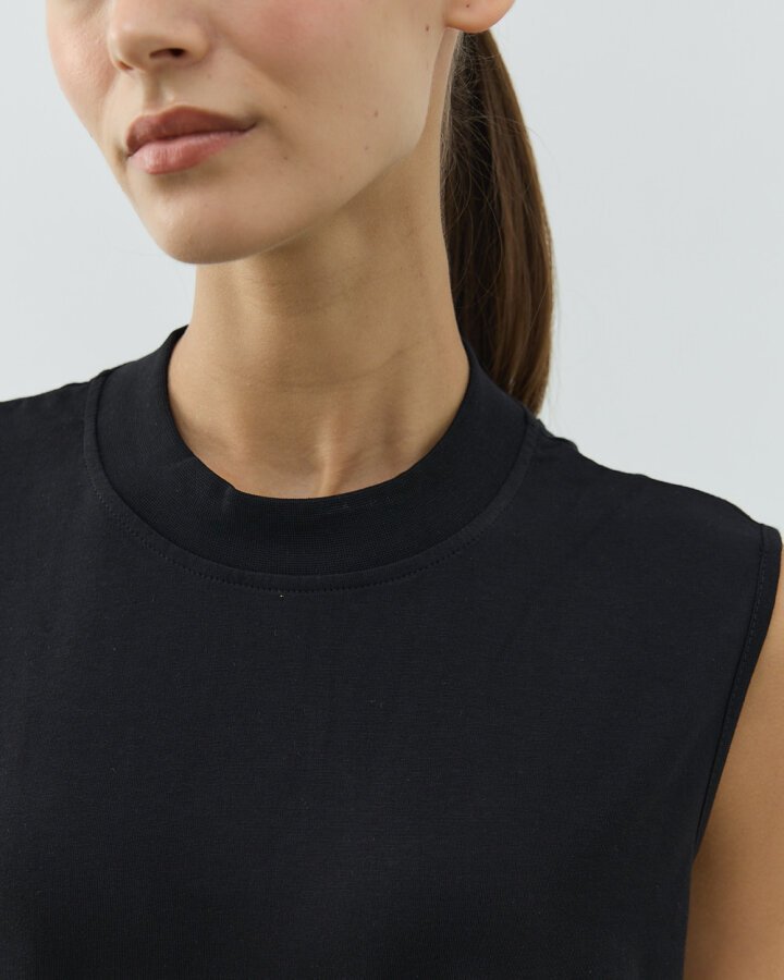 Kolsuz Elbise Astarı Siyah - Aybikestil (1)