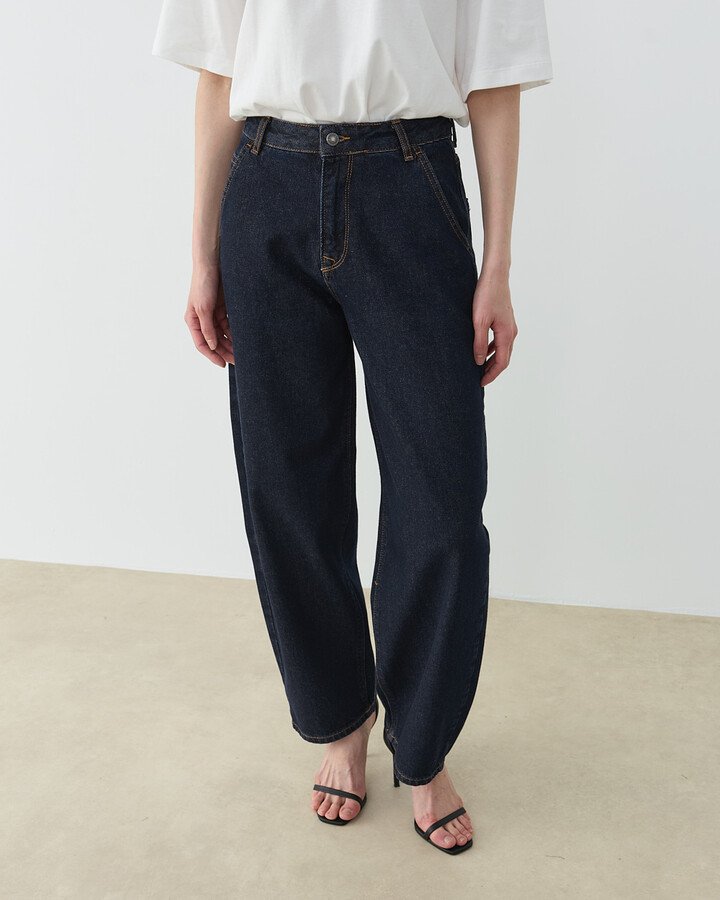 Skater Fit Jean Koyu Lacivert - Aybikestil (1)