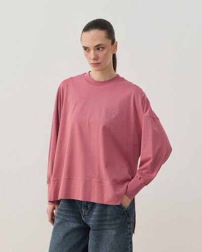 Süprem Fresh Yırtmaçlı Bluz Pembe 