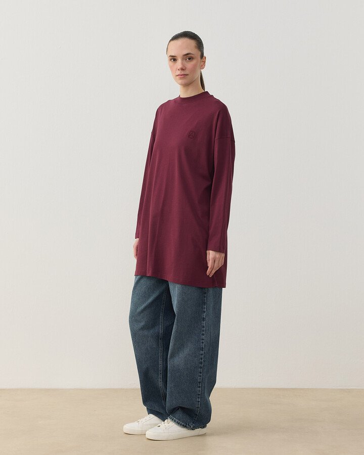 Süprem Must Tunik Bordo
