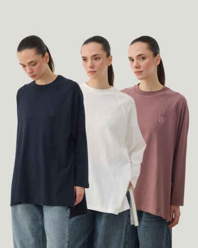 Süprem Relax Bluz 3'Lü Paket 2 