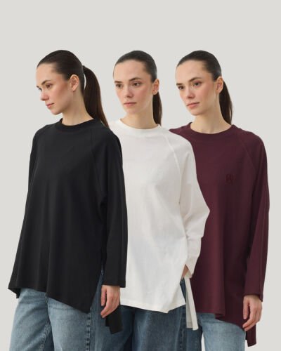 Süprem Relax Bluz 3'Lü Paket 1 