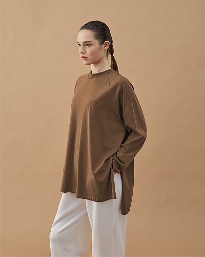 Süprem Relax Bluz Camel 