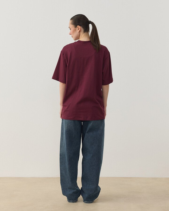 Süprem Smart Tshirt Bordo