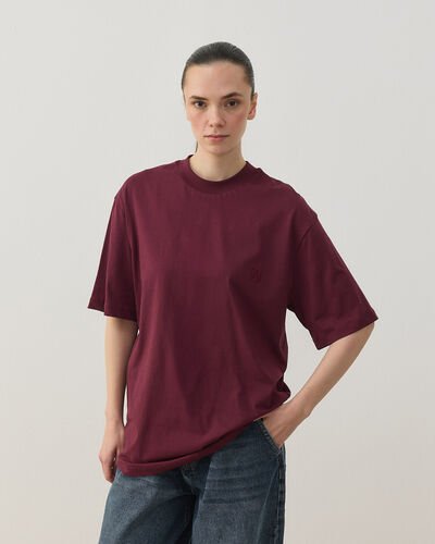 Süprem Smart Tshirt Bordo 
