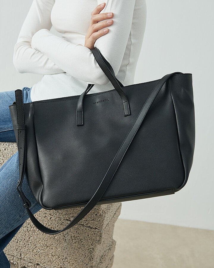 Tote Çanta Siyah - Aybikestil (1)