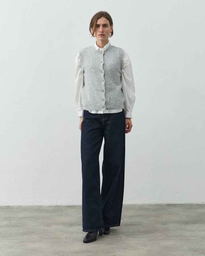 Triko Yelek Gri - Aybikestil (1)