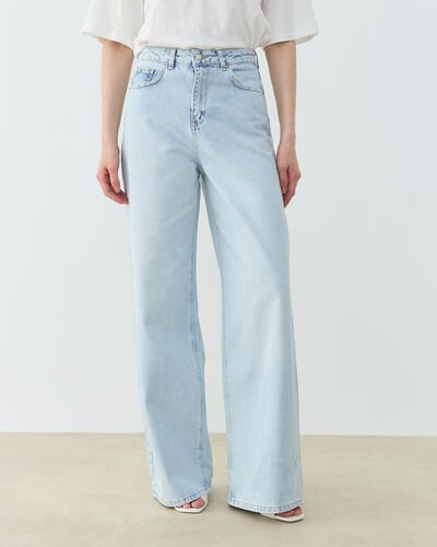 Baggy Fit Jean Açık Mavi 