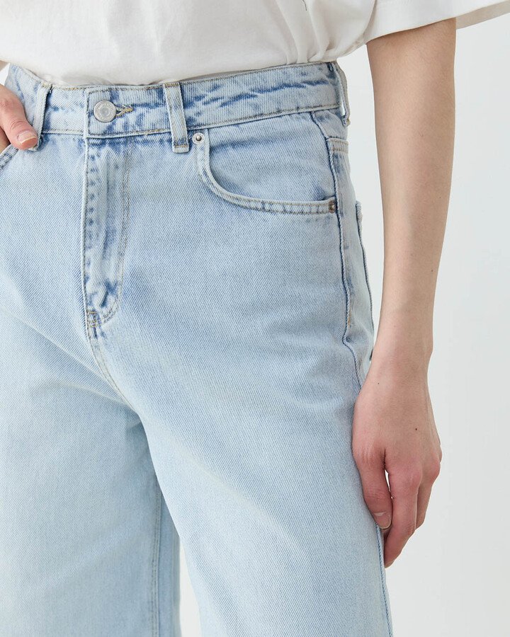 Baggy Fit Jean Açık Mavi - Aybikestil (1)