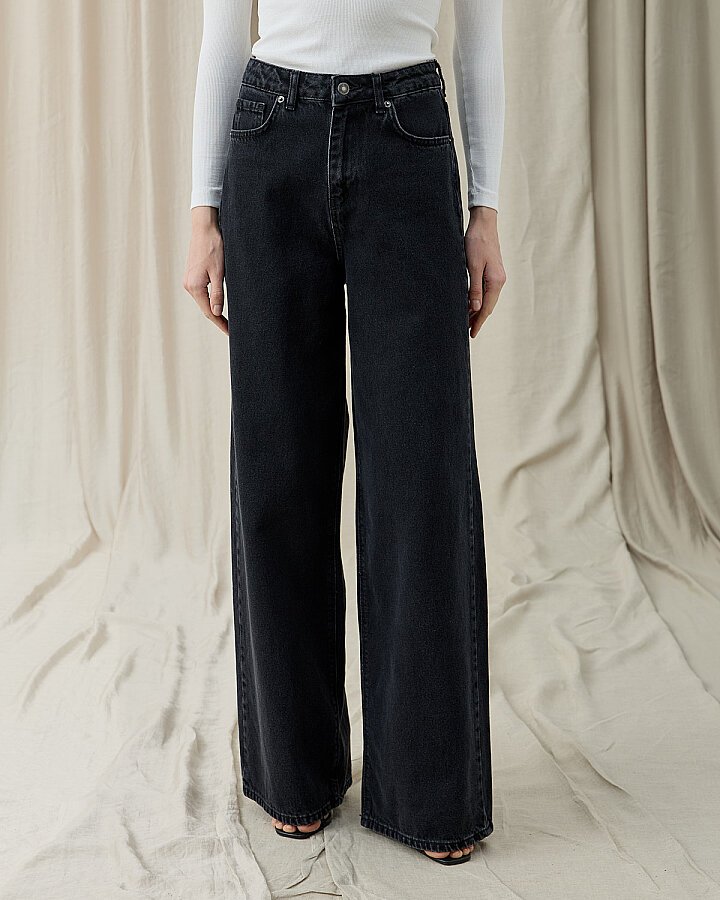 Baggy Fit Jean Füme - Aybikestil