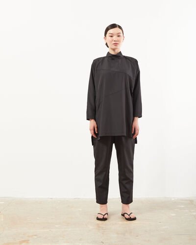 Block Tam Kapalı Tesettür Mayo Üstü Siyah 