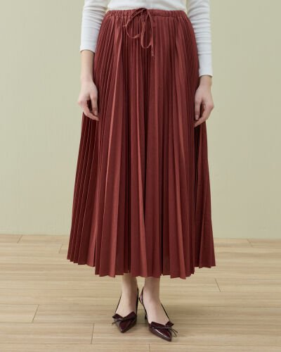 Crash Asimetrik Çok Pilisoley Etek Terra Cotta 