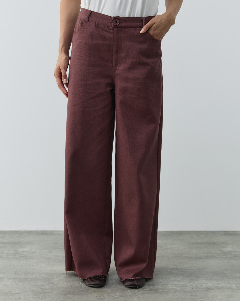 Denim Baggy Fit Pantolon Sumak - Aybikestil