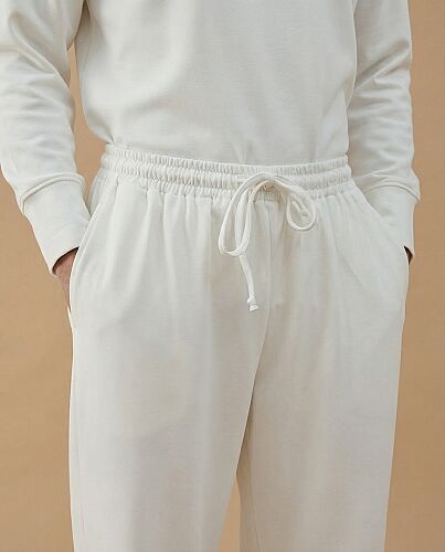 Erkek Premium Doubleface Carrot Fit Pantolon Ekru - Aybikestil (1)