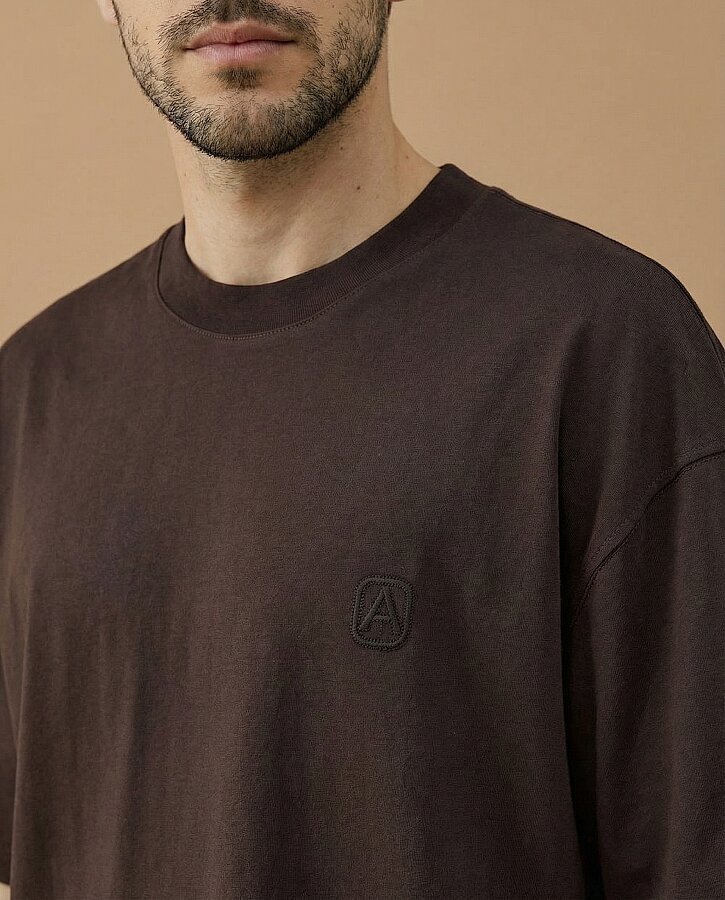 Erkek Süprem Smart Tshirt Kahve - Aybikestil (1)