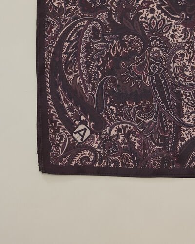 Eşarp Burgundy Ethnic - Aybikestil (1)