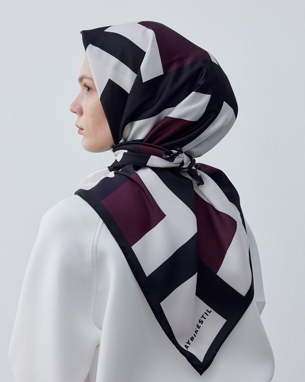 Eşarp Geometric - Aybikestil