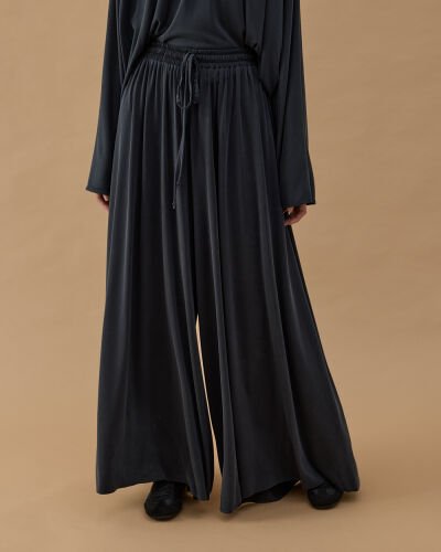 İnce Modal Soft Touch Pantolon Etek Antrasit 