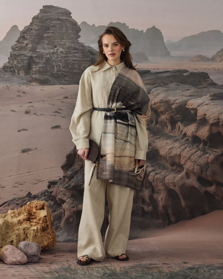 Keten Basic Must Gömlek Natural - Aybikestil