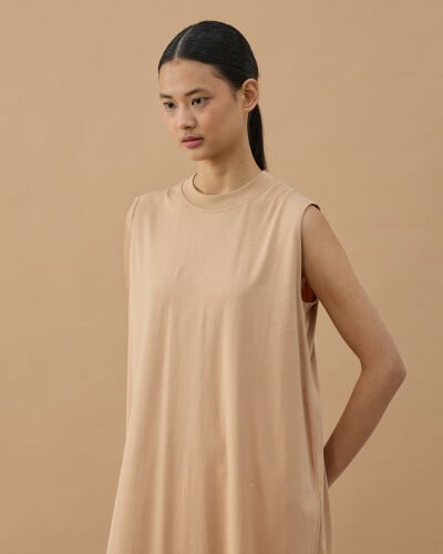 Kolsuz Elbise Astarı Bej - Aybikestil (1)