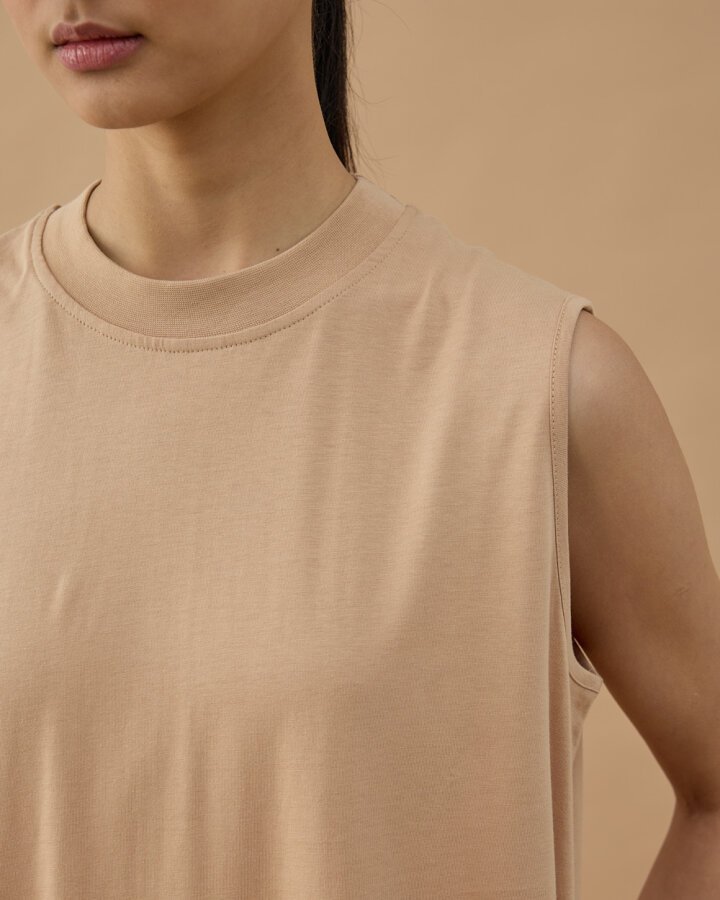 Kolsuz Elbise Astarı Bej - Aybikestil (1)