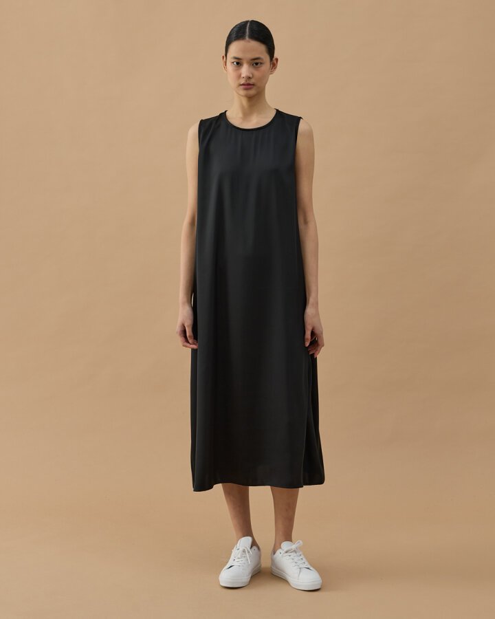 Kolsuz Elbise Astarı Siyah - Aybikestil (1)