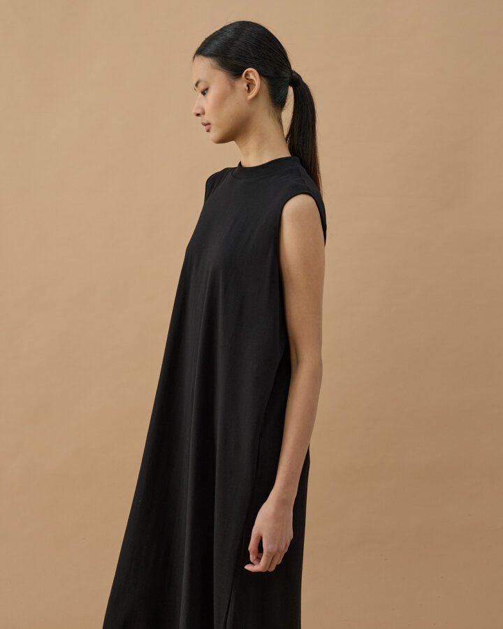 Kolsuz Elbise Astarı Siyah - Aybikestil (1)