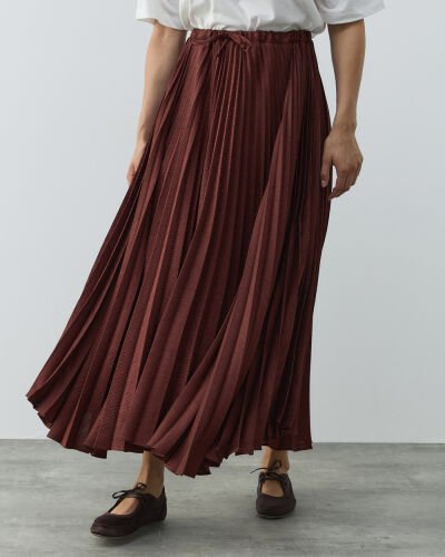 Krinkıl Çok Pilisoley Etek Kiremit 