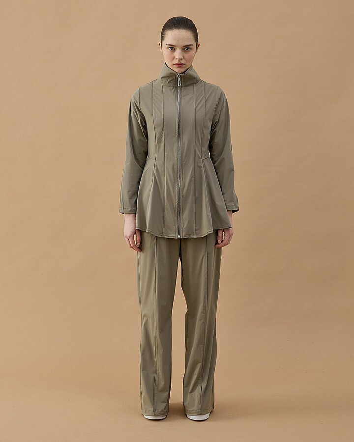 Kuplu Biyeli Spor Takım Haki - Aybikestil