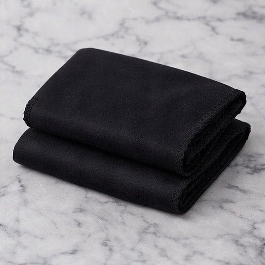 Pamuk İç Tülbent Siyah - Aybikestil (1)