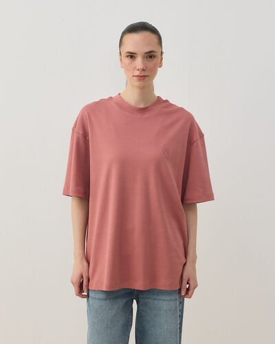 Penye İnterlok Smart Tshirt Blush Pembe 
