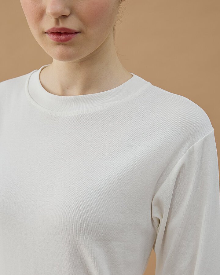 Penye Ribana Jogger Pijama Takımı Ekru - Aybikestil (1)