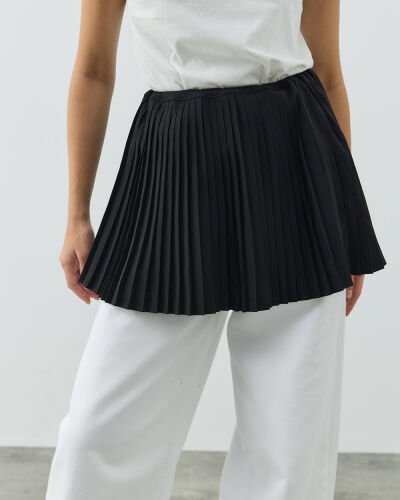 Pilise Fonksiyonel İçlik Etek Siyah 