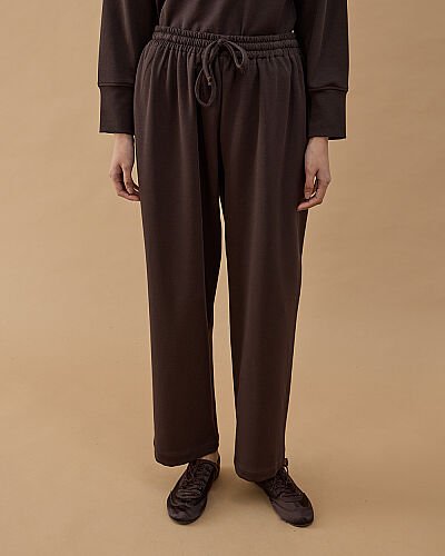 Premium Doubleface Carrot Fit Pantolon Kahve 