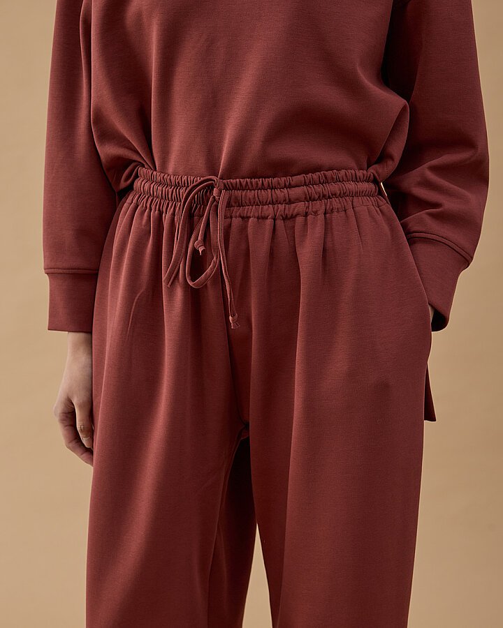 Premium Doubleface Carrot Fit Pantolon Terra Cotta - Aybikestil (1)