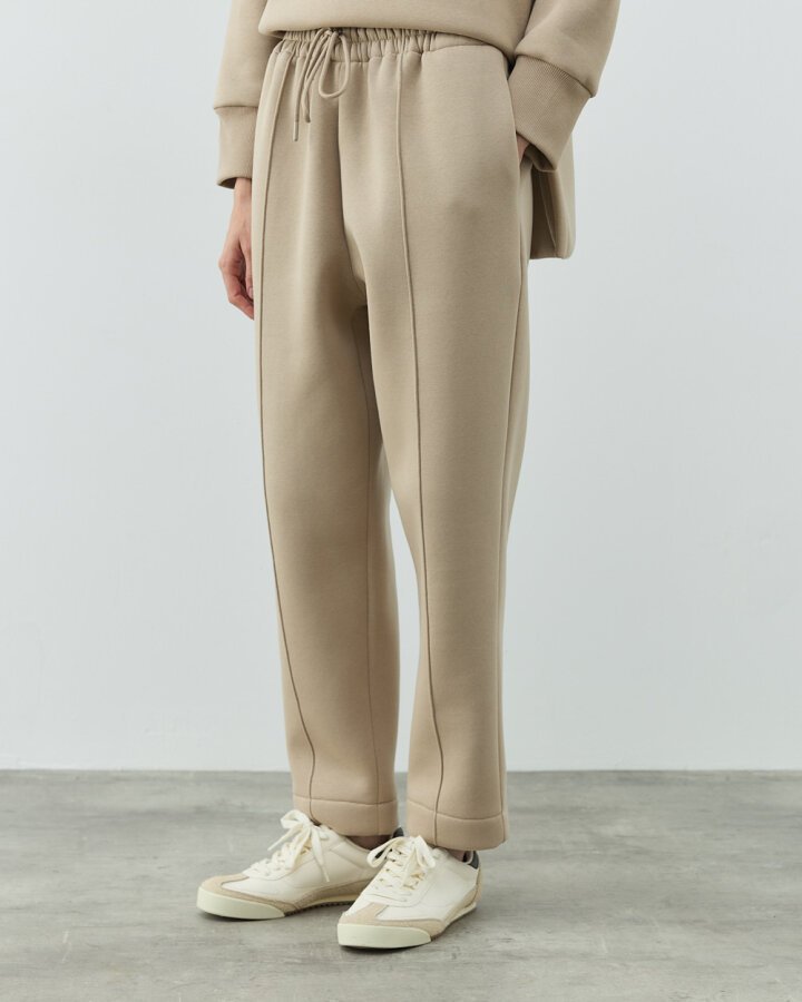 Şardonlu Üç İplik Lastikli Havuç Eşofman Altı Taş - Aybikestil (1)