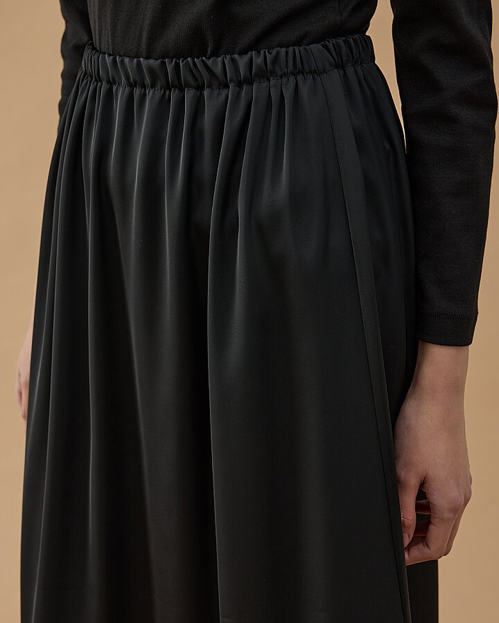 Saten Etek İçlik Astarı Siyah - Aybikestil (1)