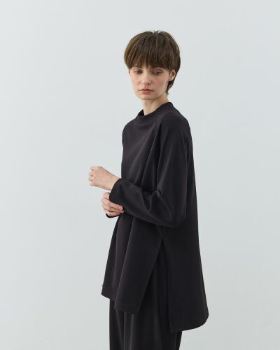 Selanik Fitilli Örme Relax Takım Siyah 