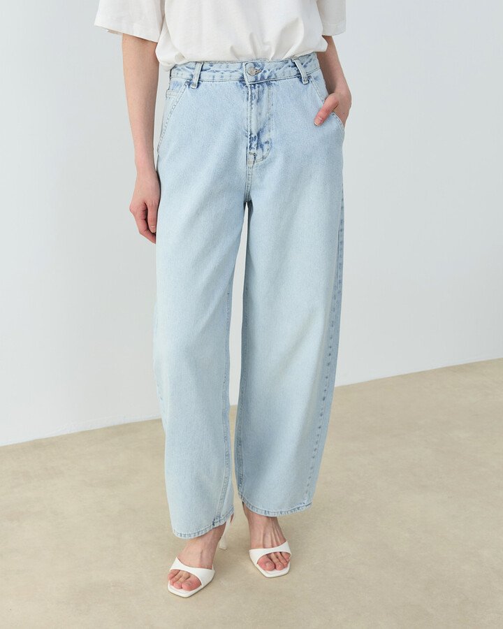 Skater Fit Jean Açık Mavi - Aybikestil (1)