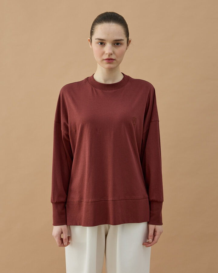 Süprem Fresh Yırtmaçlı Bluz Terra Cotta